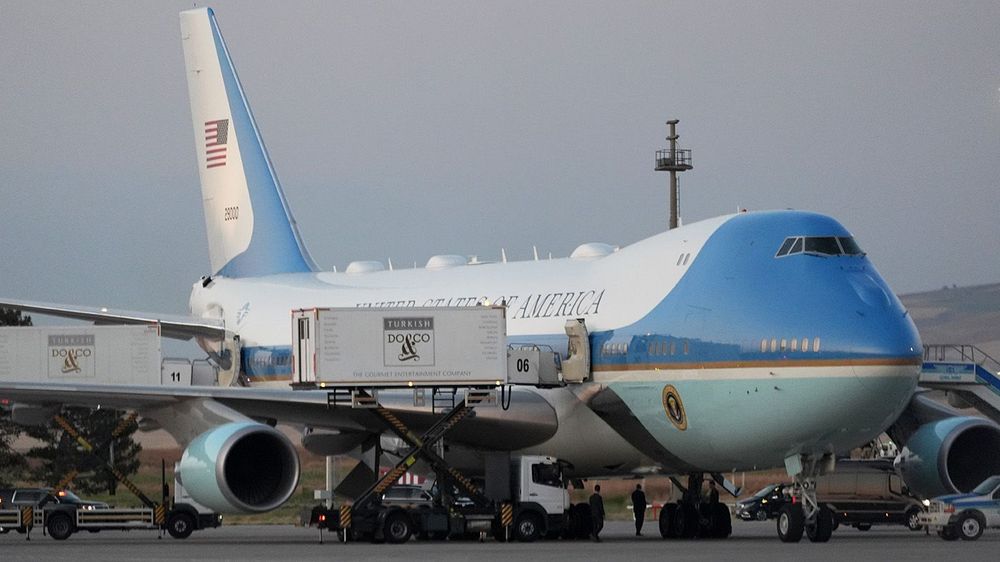 US Trump Air Force One