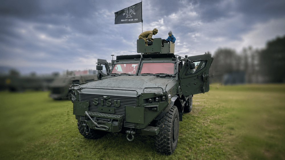 Sisu GTP 4×4 на Украине