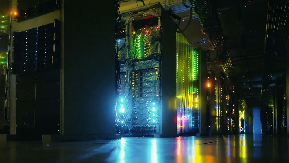 VK data processing center in Moscow