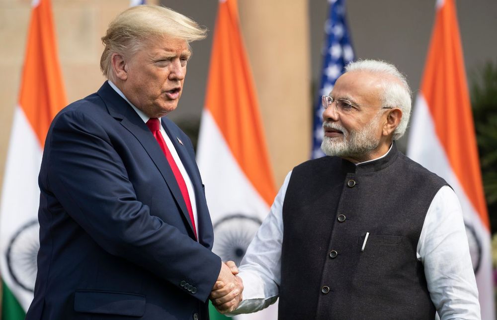 India US Trump