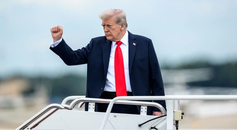 Дональд Трамп президент США 2