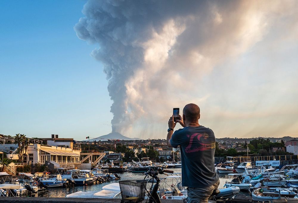 Mount Etna Spews Lava And Ash In New Eruption