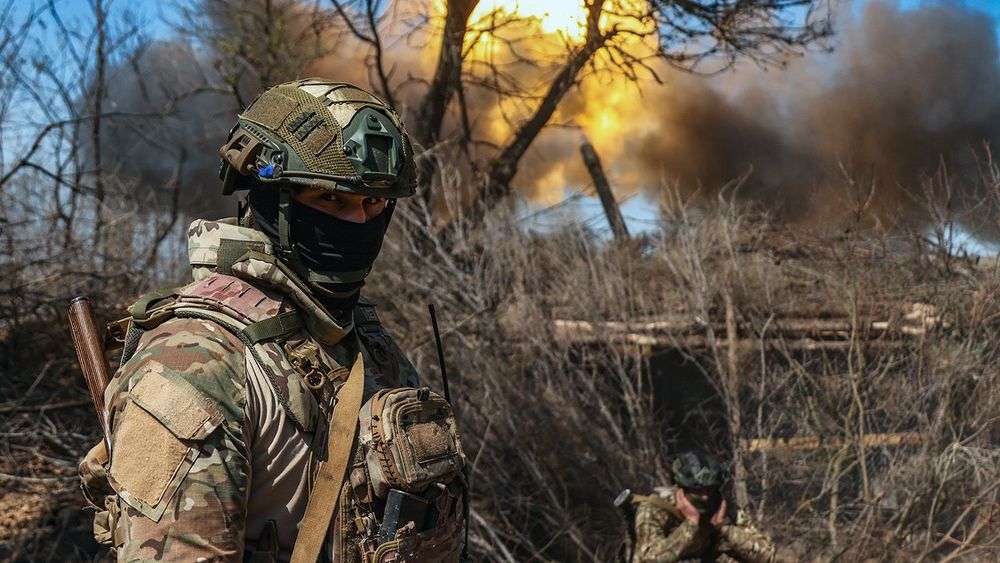 Artillery battalion of Russia's 49th Combined Arms Army in Kherson Region