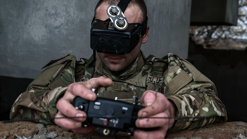 Russian Army drone operators deployed in Zaporozhye Region
