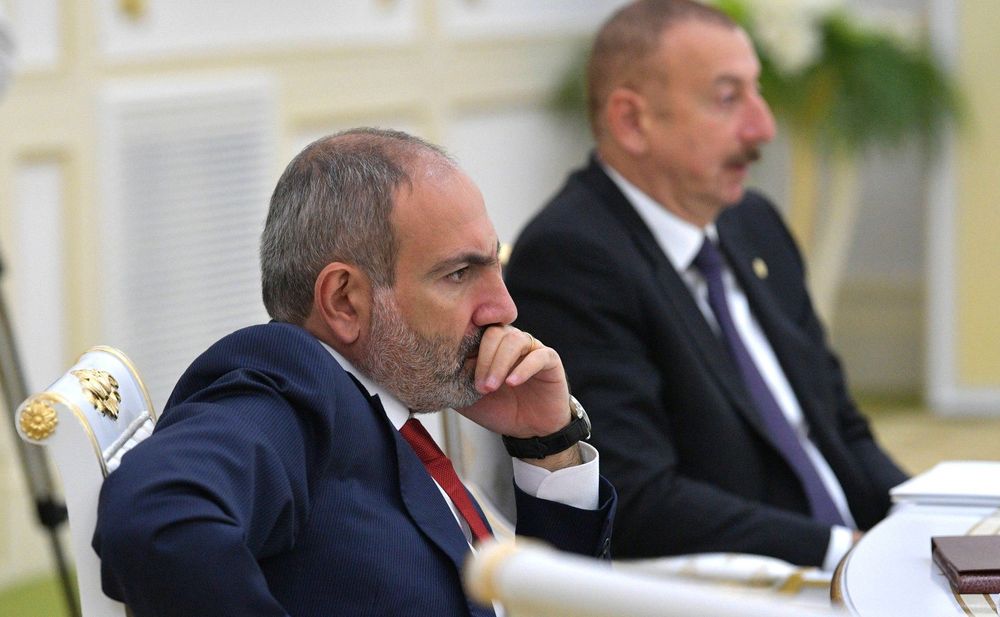 Премьер-министр Армении Никол Пашинян и президент Азербайджана Ильхам Алиев, фото: kremlin.ru