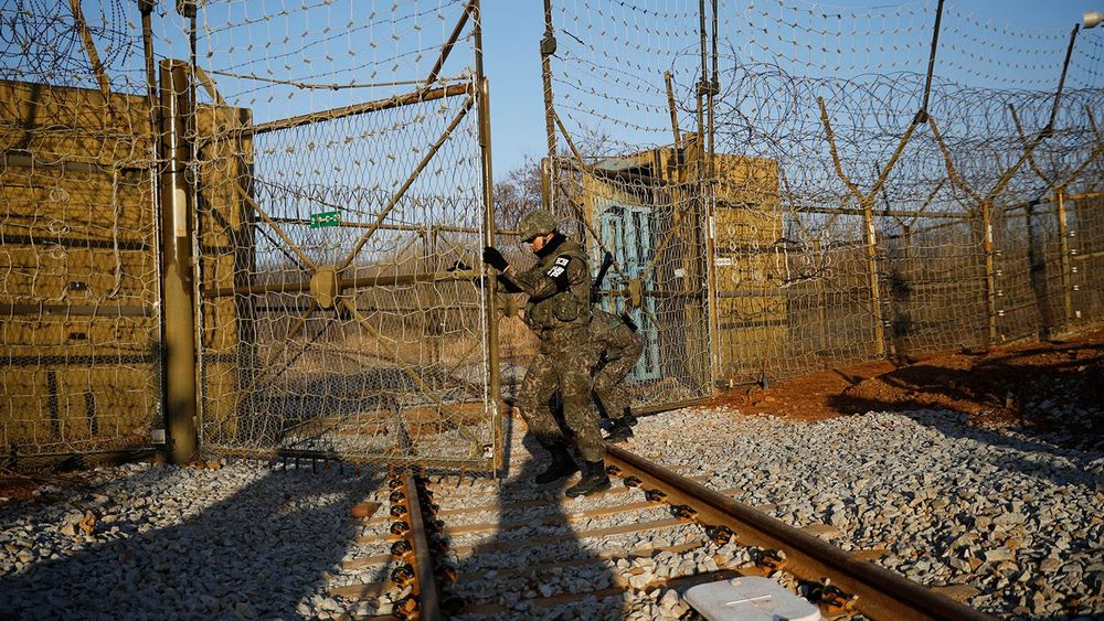 North And South Korea Begin Joint Railway Inspection