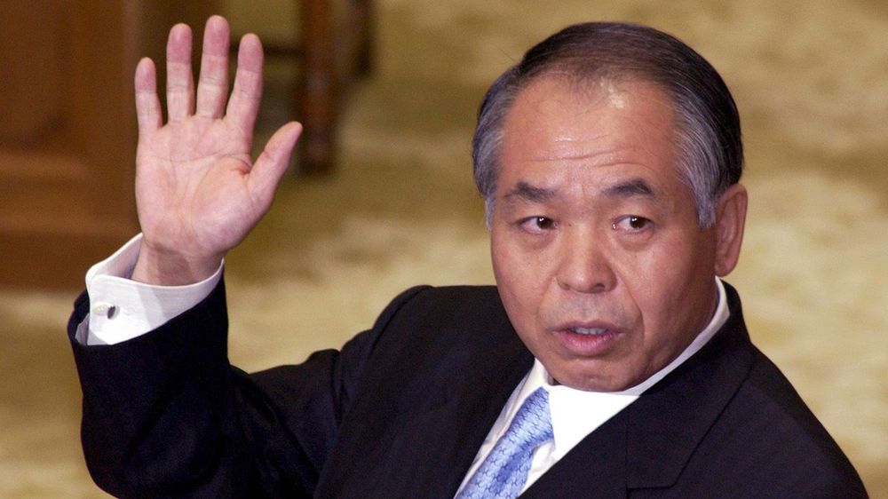 Muneo Suzuki, Scandal Lawmaker Of Ldp Gave Sworn Tenstimony In Diet In Tokyo, Japan On March 11, 2002.