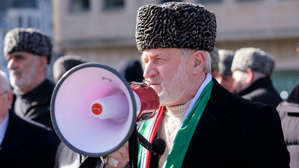 Chechen Republic Of Ichkeria Diaspora Demonstration