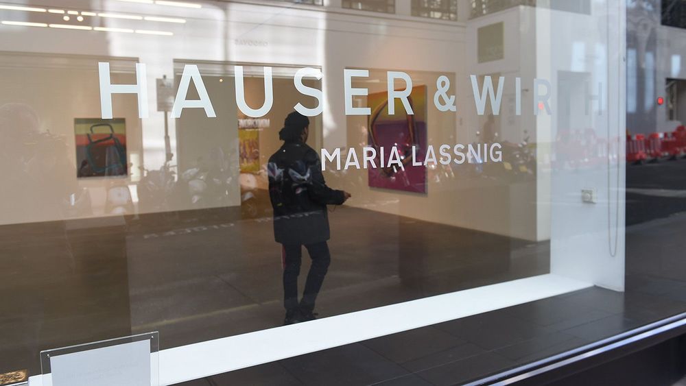 Savile Row, London..Hauser & Wirth