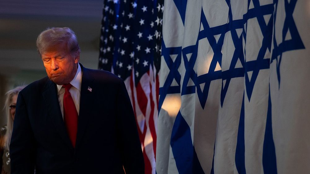 Republican Presidential Candidate Donald Trump Holds Holds a Fighting Anti-Semitism Event in Bedminster, New Jersey
