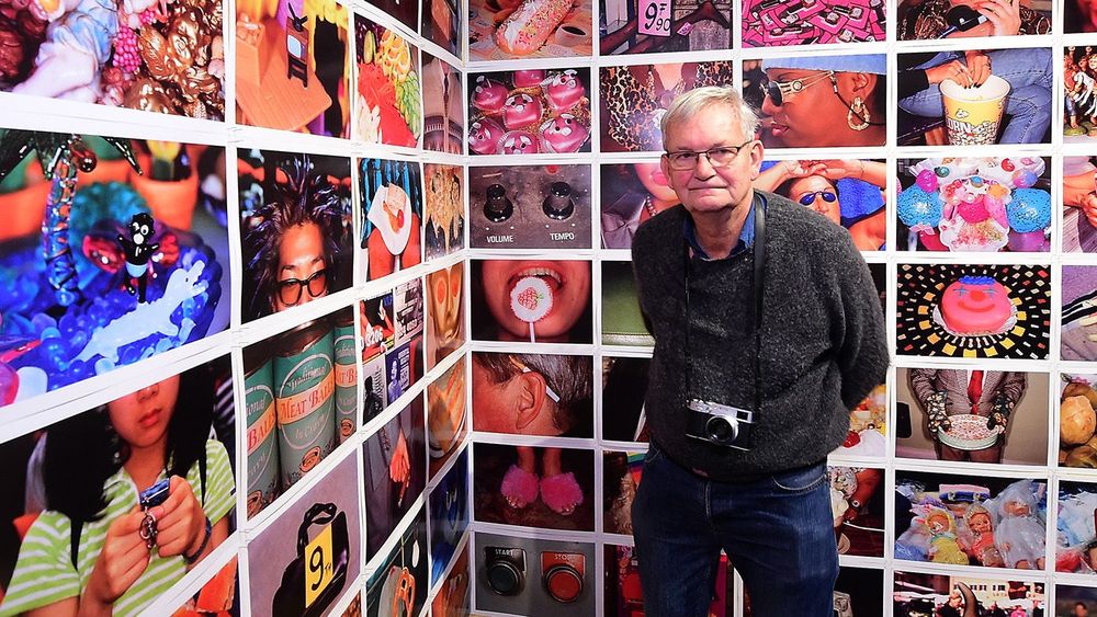 Martin Parr Attends The "Short & Sweet" Exhibition