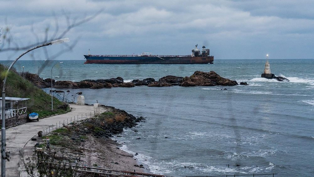 Kairos Tanker, EU-Sanctioned Vessel Damaged In Alleged Drone Attack, Stranded Off Bulgarian Coast