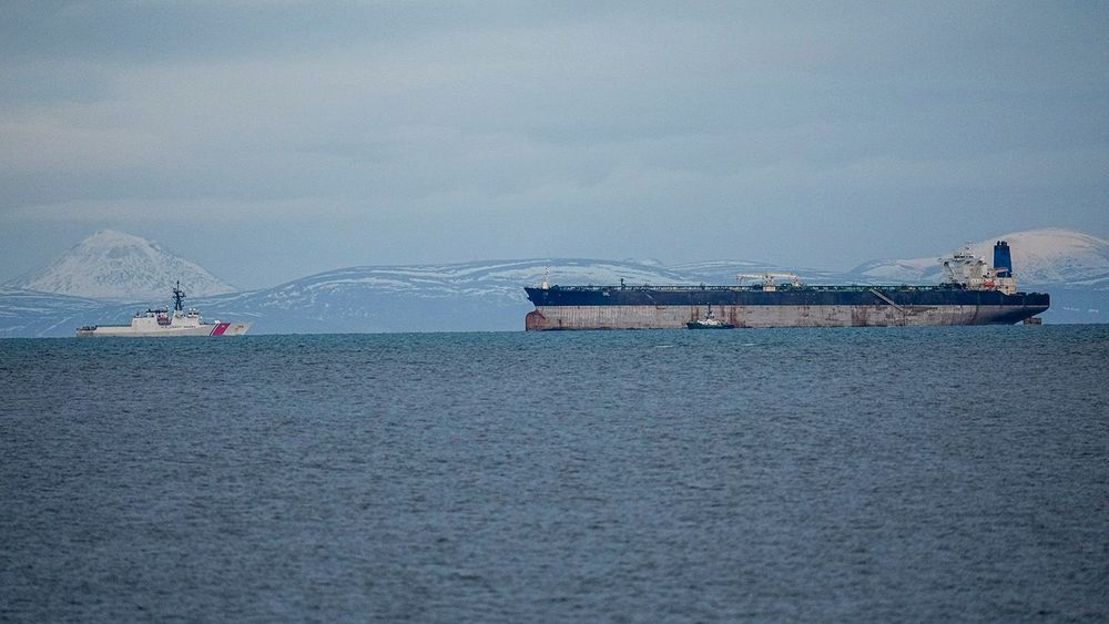 Seized Tanker Marinera Takes Shelter In The Moray Firth