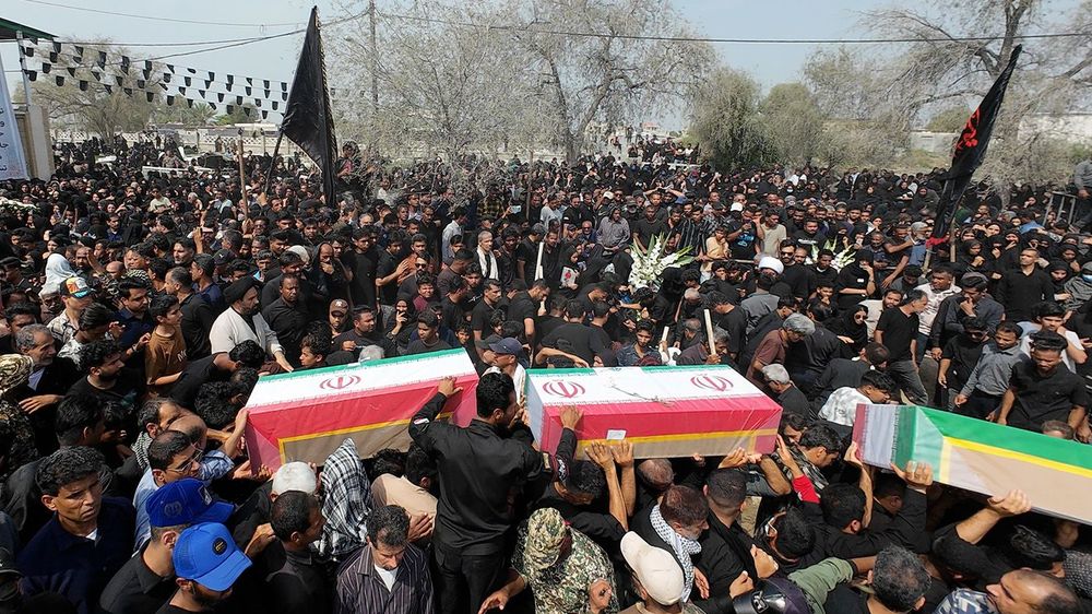 Funeral Held For Students And Staff Killed In School In Southern Iran