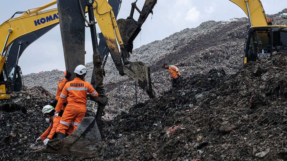Search Operation After Bantargebang Landfill Landslide