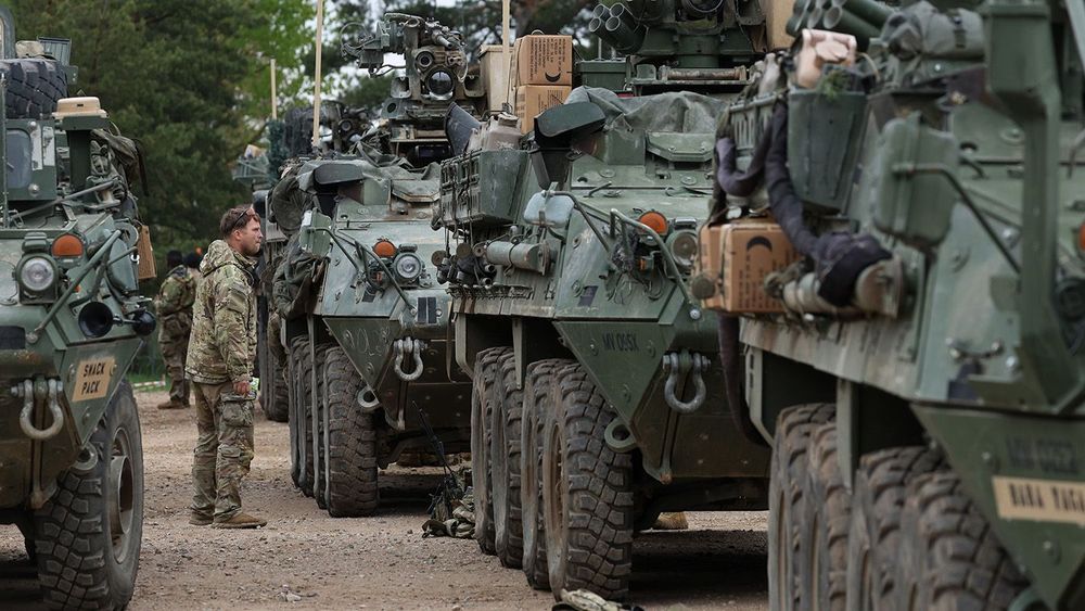 U.S. Army Stryker Brigade Participates In Saber Strike 26 NATO Military Exercises