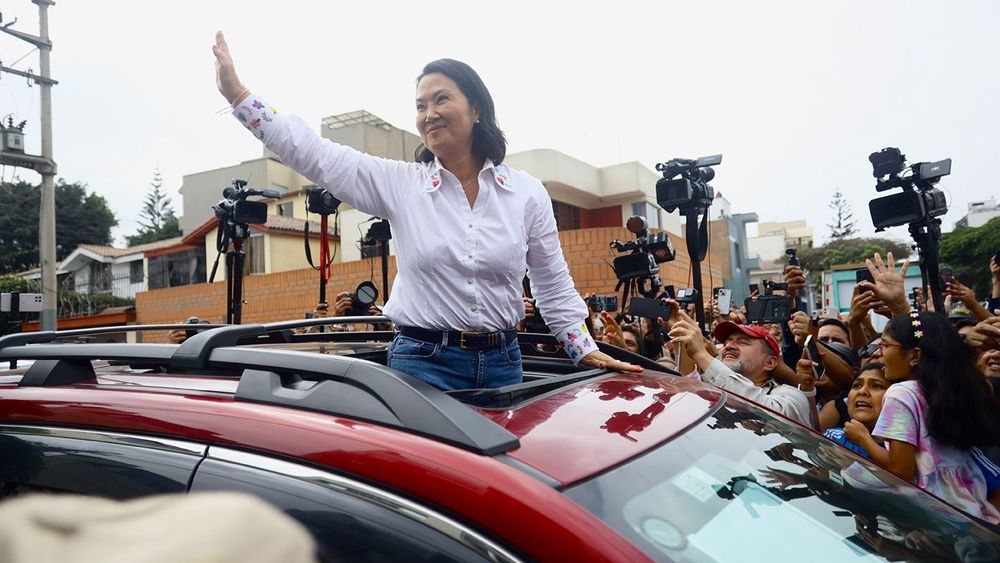 Second round of the Presidential Elections in Lima, Peru