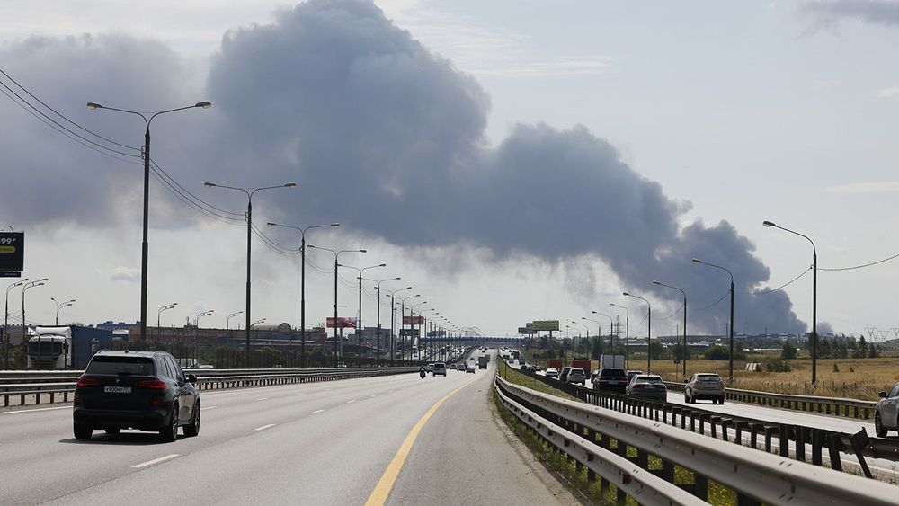 Ukrainian drone attack on Moscow