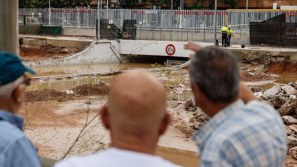 Rainfall Totals Have Exceeded 100 L/m² In Valencia