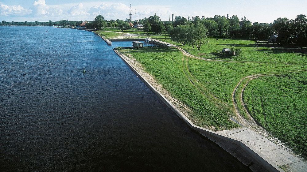 The Neman (Nemunas) river