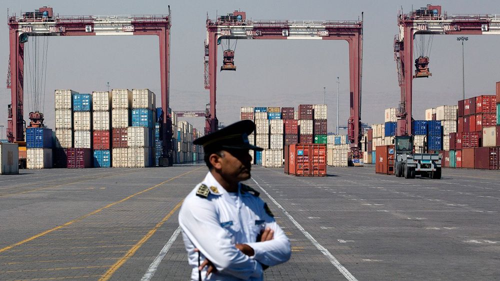 Shahid Rajaee Port in Iran