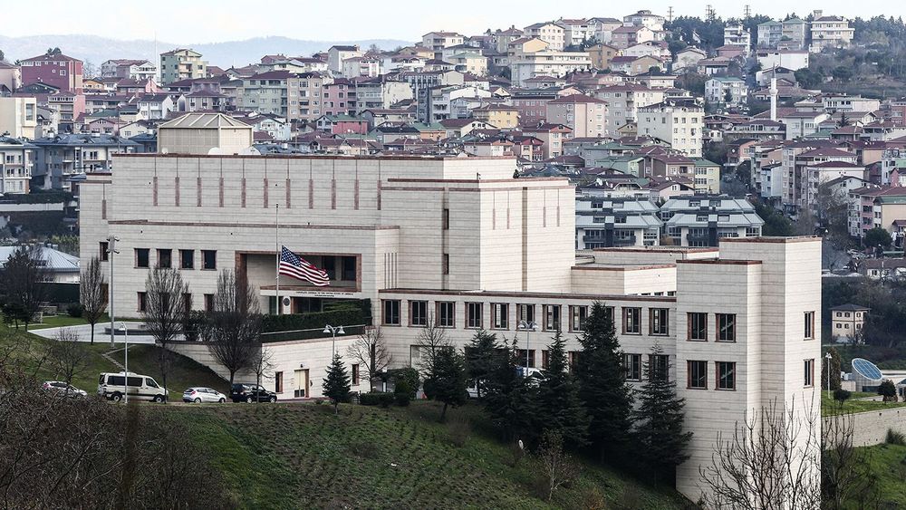 Security measurements at US Consulate General in Istanbul