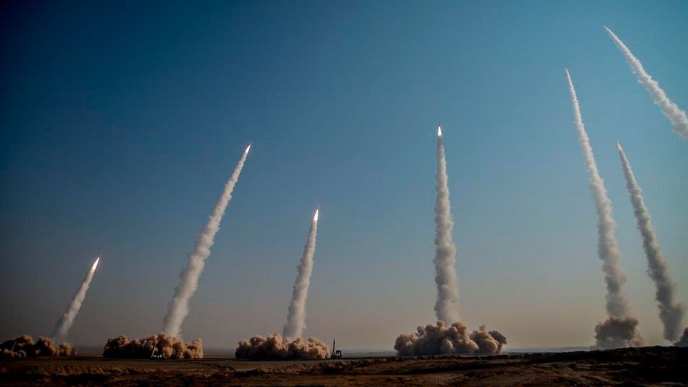 Iran Missile Drill