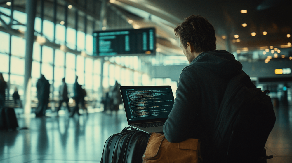 kr4snov_A_medium_shot_of_an_IT_specialist_programming_on_a_la_10d81f7e-306d-42b0-a70b-ea4727f7f024_0