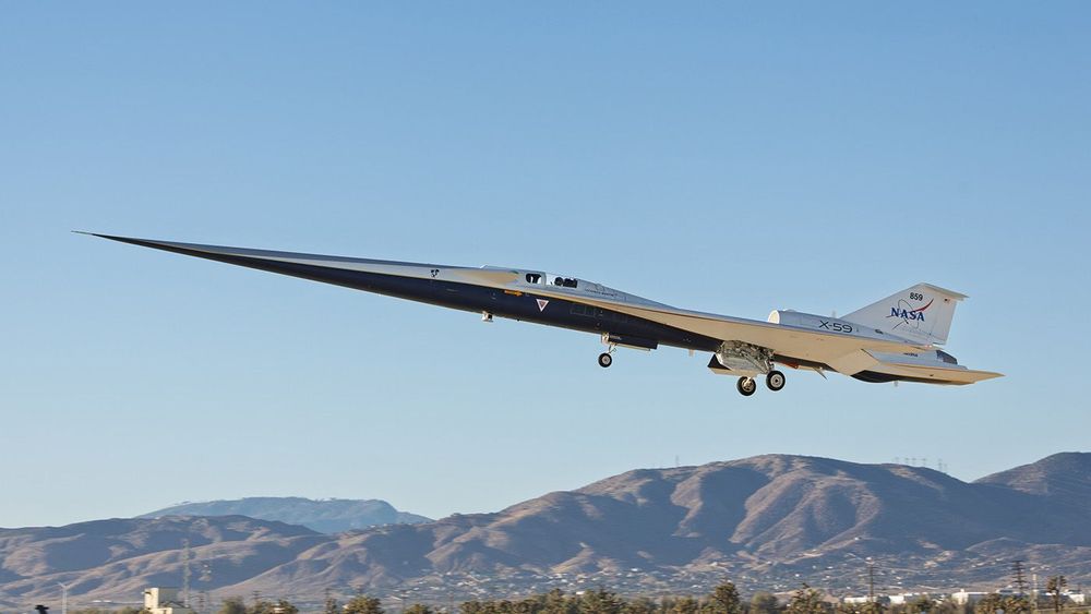 Lockheed Martin X59 First Flight