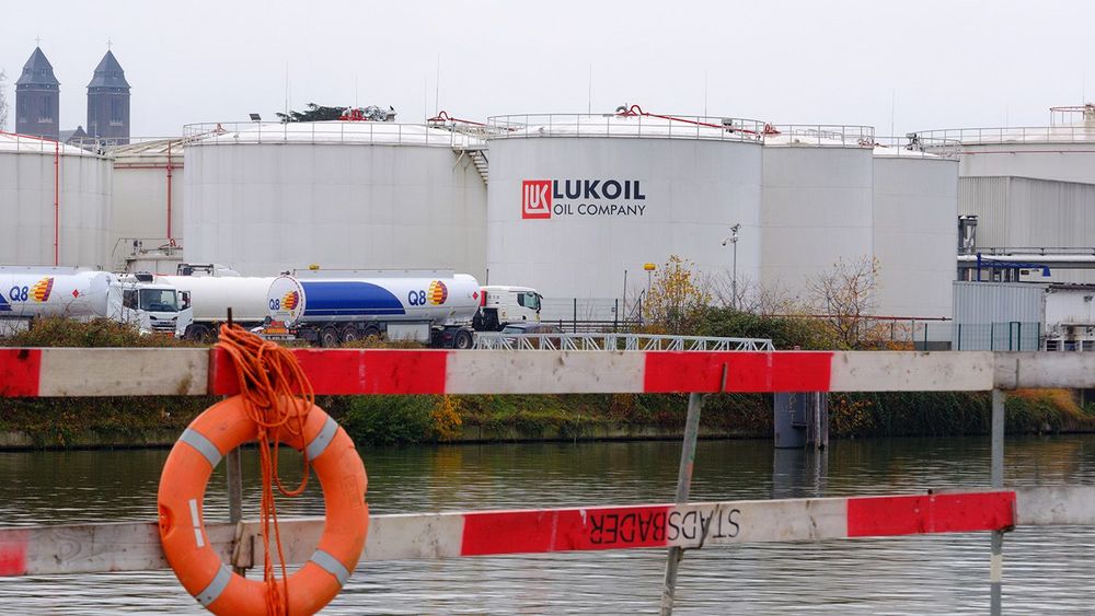 Lukoil Fuel Storage Tanks In Brussels