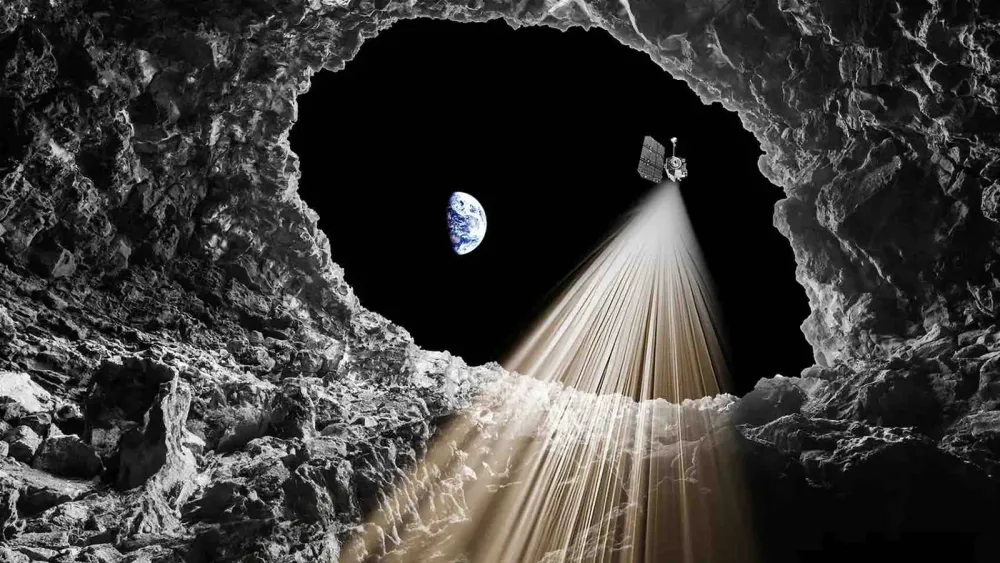 Moon-cave