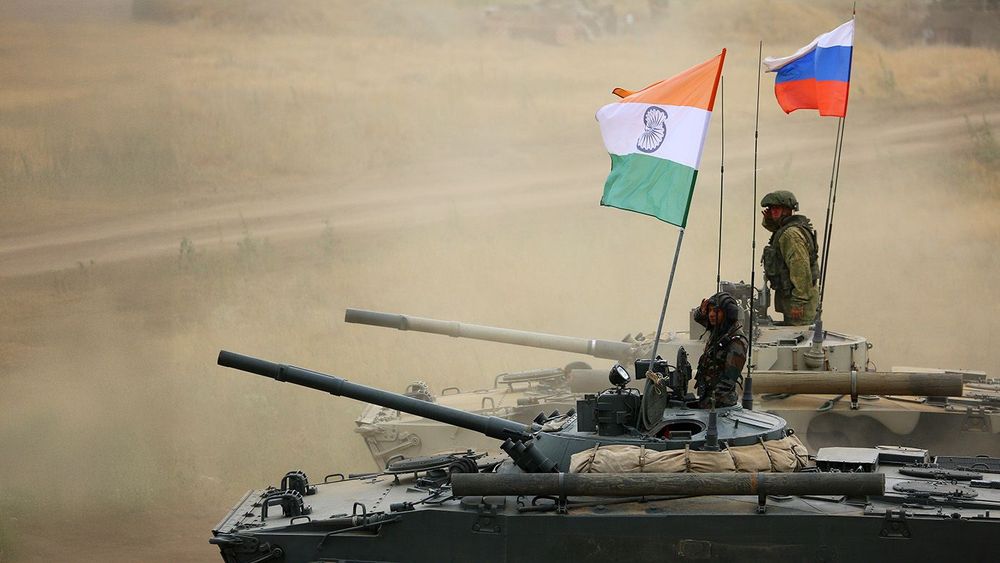 Russian-Indian military exercise Indra-2021
