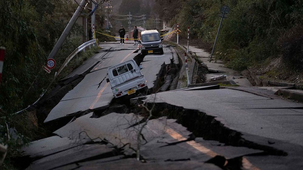 APTOPIX Japan Earthquake