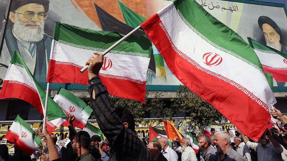 Pro-Palestine rally in Tehran