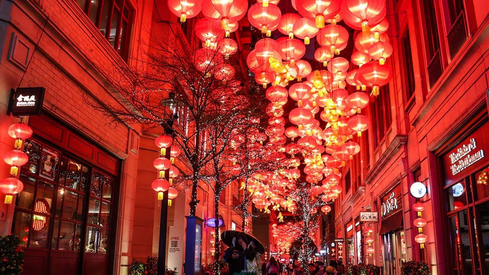Hong Kong ahead of Lunar New Year