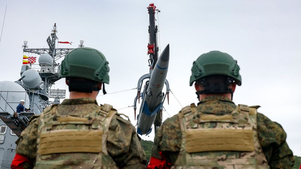 Russian Pacific Fleet holds military exercise