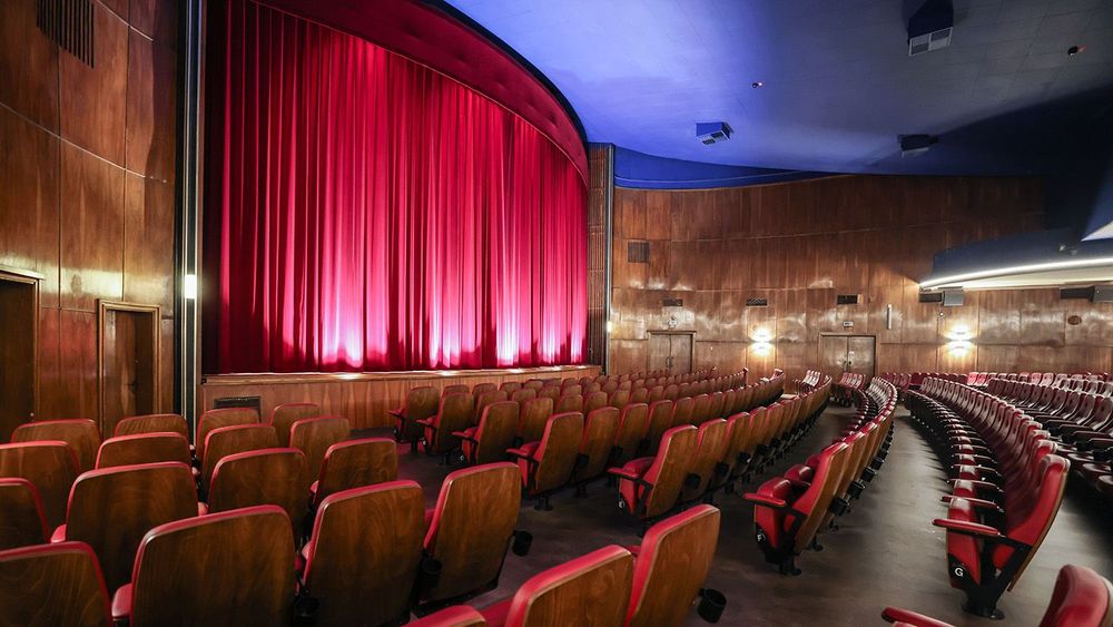 Cinema hall in the Schauburg Gelsenkirchen