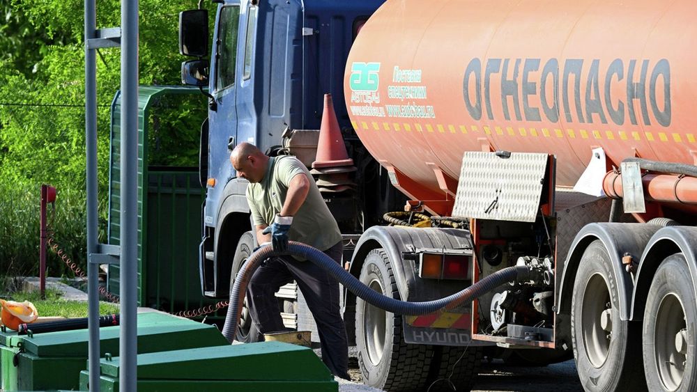 Обстановка на АЗС в Симферополе