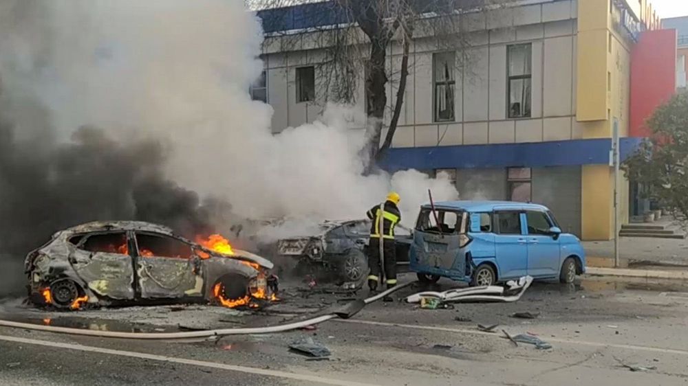 Belgorod in aftermath of shelling attack