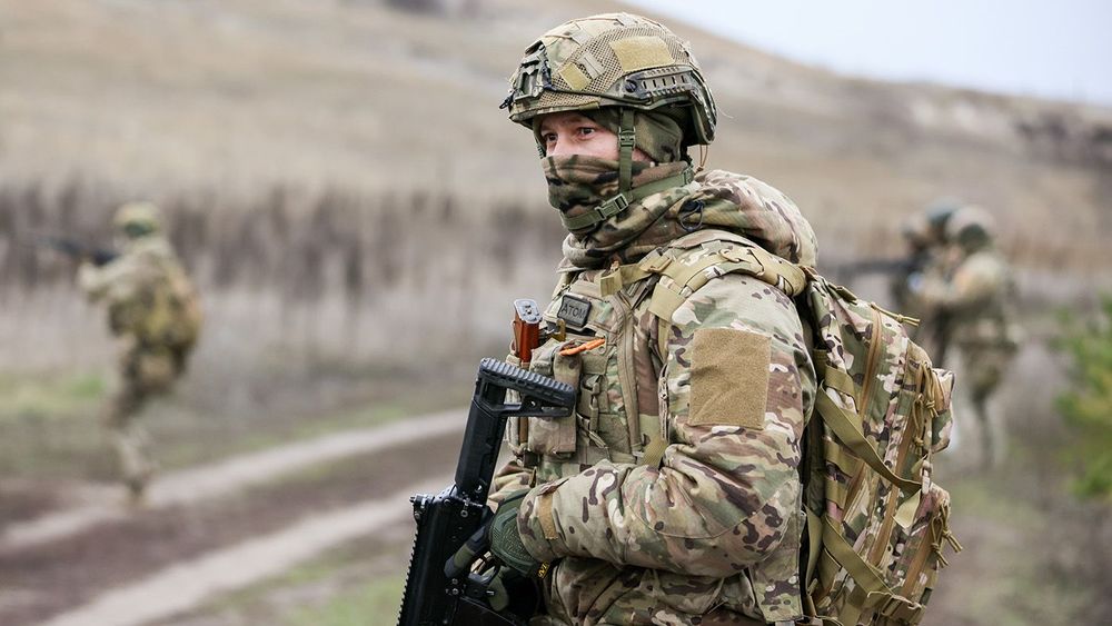 Russian assault units hold exercise in Lugansk People's Republic