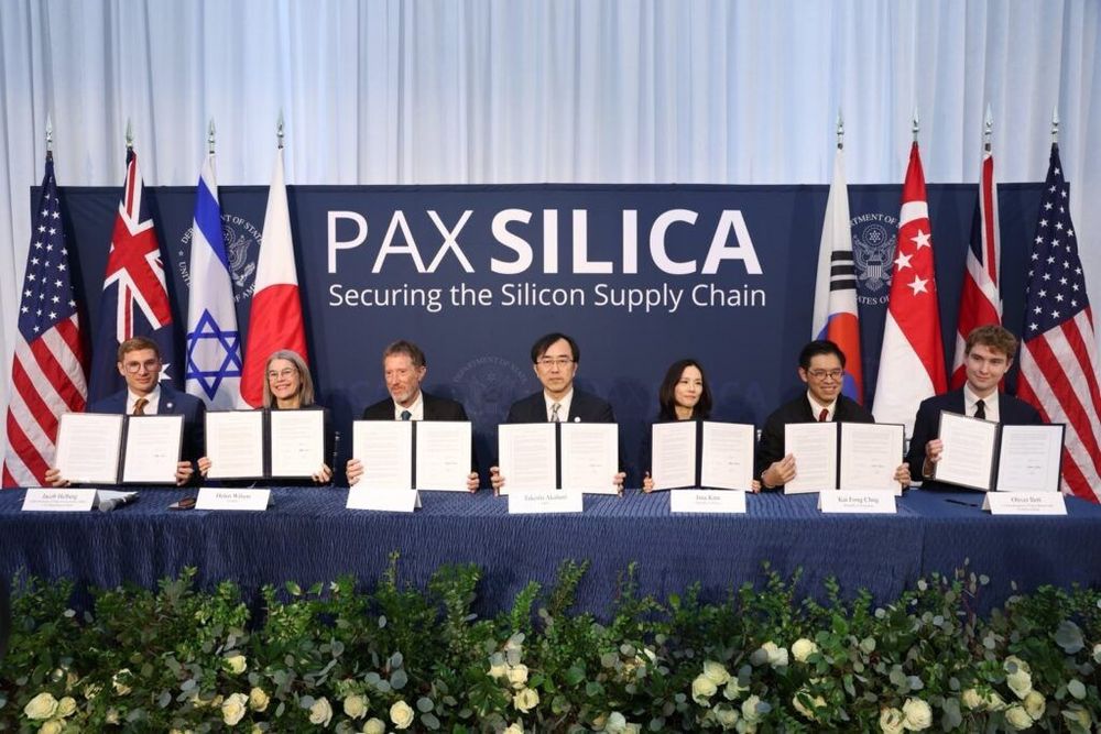 Подписание декларации Pax Silica в США