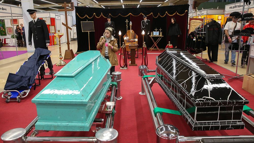 2016 Necropolis-Tanexpo World Russia international funeral exhibition in Moscow