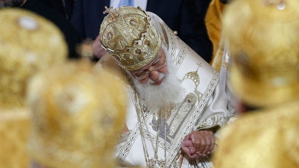 Божественная литургия в Храме Христа Спасителя в юбилей патриарха Московского и всея Руси Кирилла