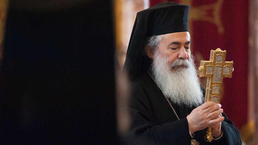 Визит Патриарха Иерусалимского Феофила III в Александро-Невский Ново-Тихвинский монастырь. Екатеринбург