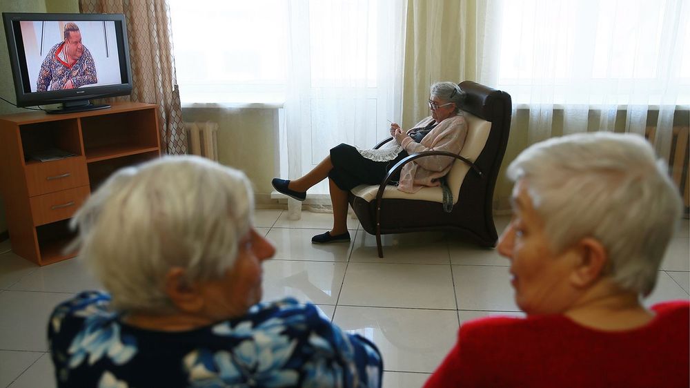 Lesnoye care home for elderly people in Ivanovo, Russia