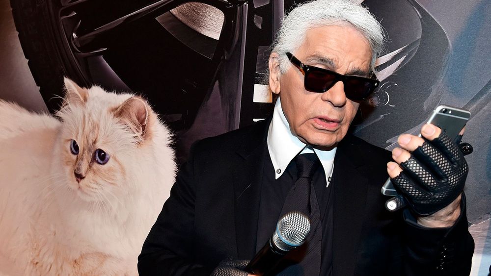 Karl Lagerfeld presents Photo Calender featuring cat Choupette