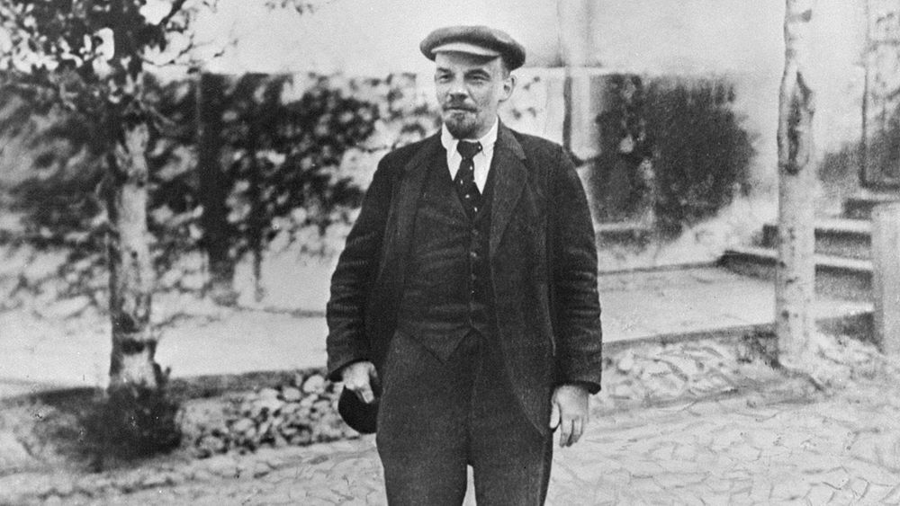 Chairman of SNK of RSFSR Vladimir Lenin