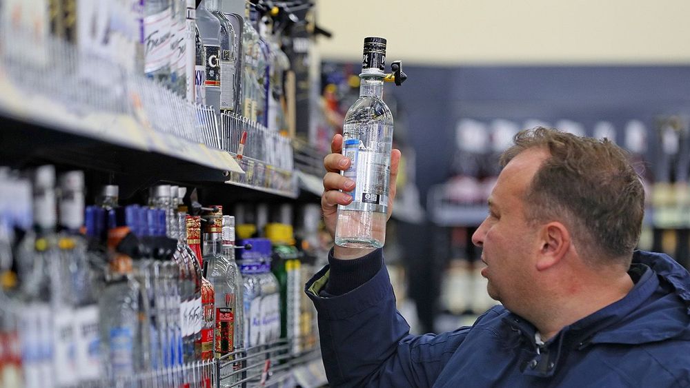 Alcohol on sale in Ivanovo Region, Russia
