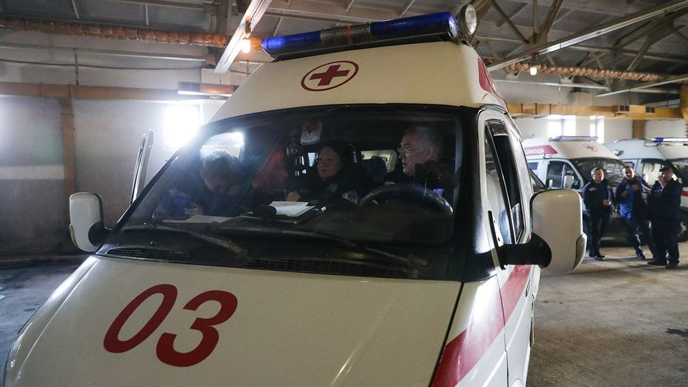 Ambulance service in Novosibirsk amid COVID-19 pandemic