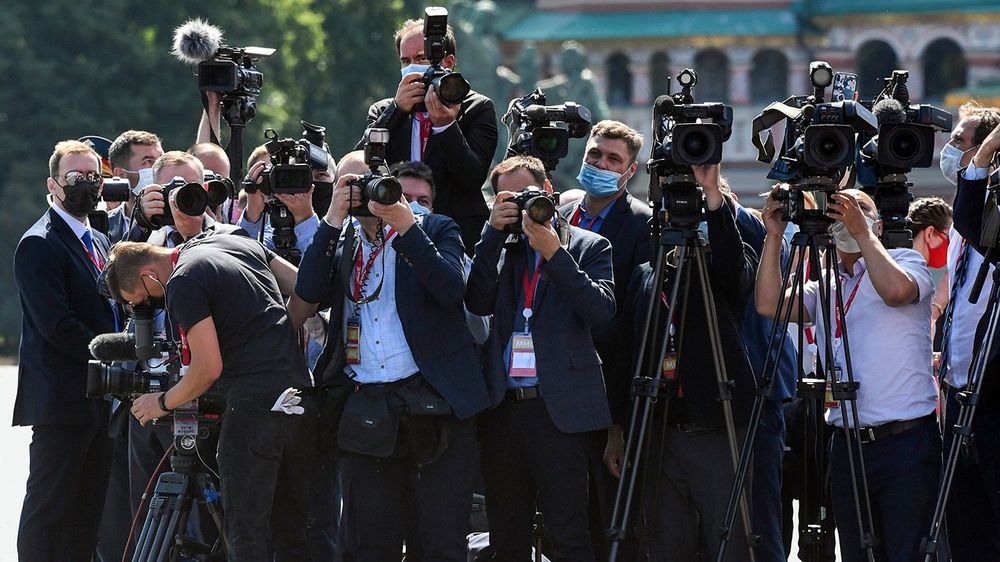 Victory Day military parade in Moscow